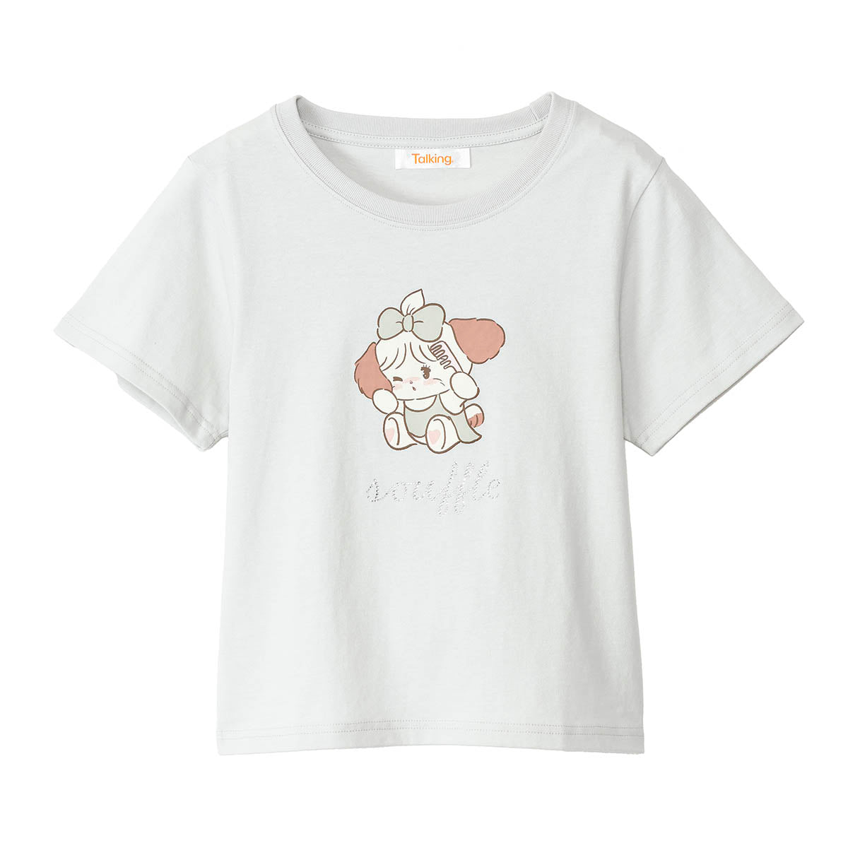 Lil ala mode Tシャツ スフレ ナチュラル
