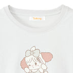 Lil ala mode Tシャツ スフレ ナチュラル