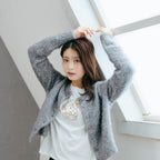 Lil ala mode Tシャツ スフレ ナチュラル