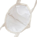 Lil ala mode ハートキルティングトートバッグ ムース ホワイト