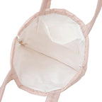 Lil ala mode ハートキルティングトートバッグ ナッツ ピンク