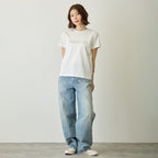 Lil ala mode Tシャツ Bloom ムース ホワイト
