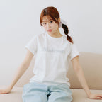 Lil ala mode Tシャツ Bloom ムース ホワイト