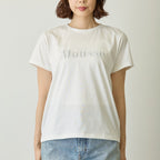 Lil ala mode Tシャツ Bloom ムース ホワイト