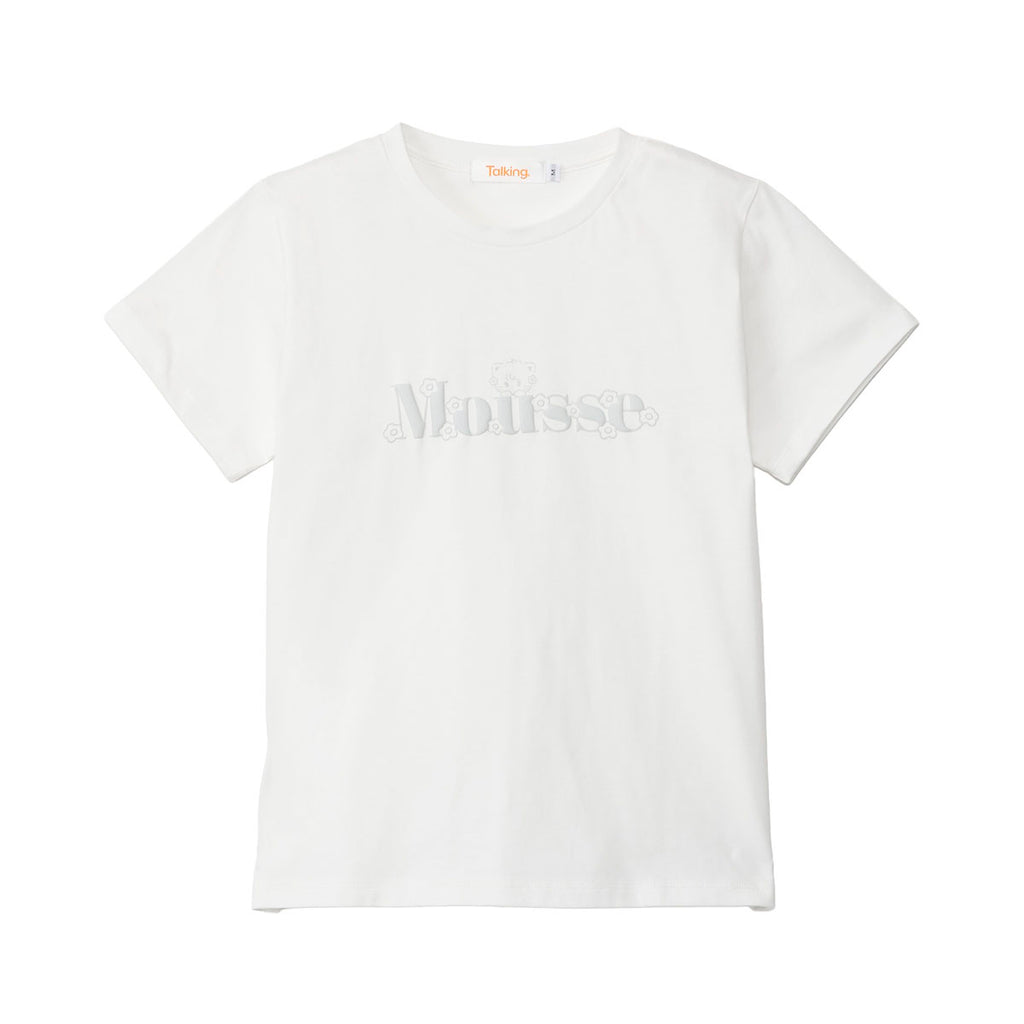 Lil ala mode Tシャツ Bloom ムース ホワイト
