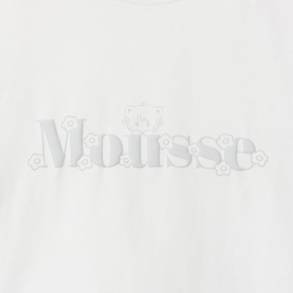Lil ala mode Tシャツ Bloom ムース ホワイト