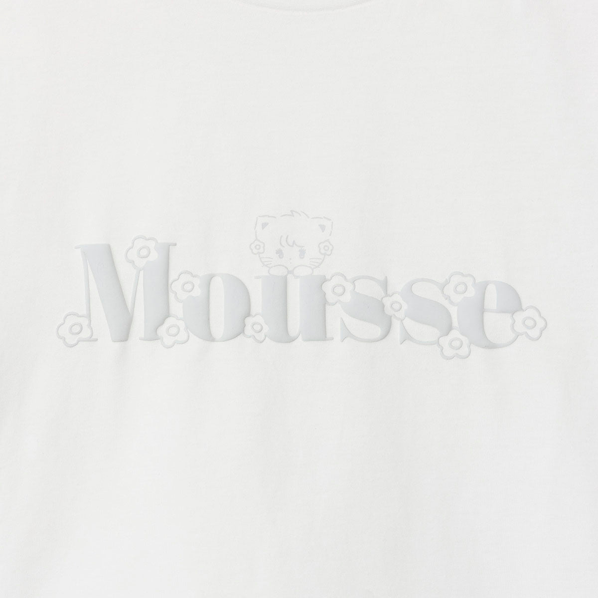 Lil ala mode Tシャツ Bloom ムース ホワイト