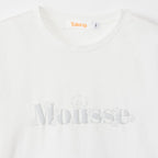 Lil ala mode Tシャツ Bloom ムース ホワイト