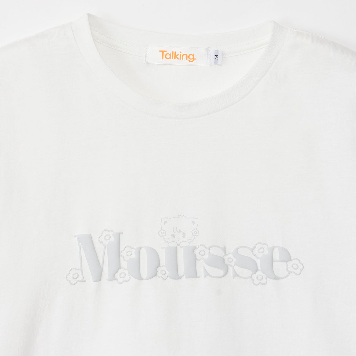 Lil ala mode Tシャツ Bloom ムース ホワイト