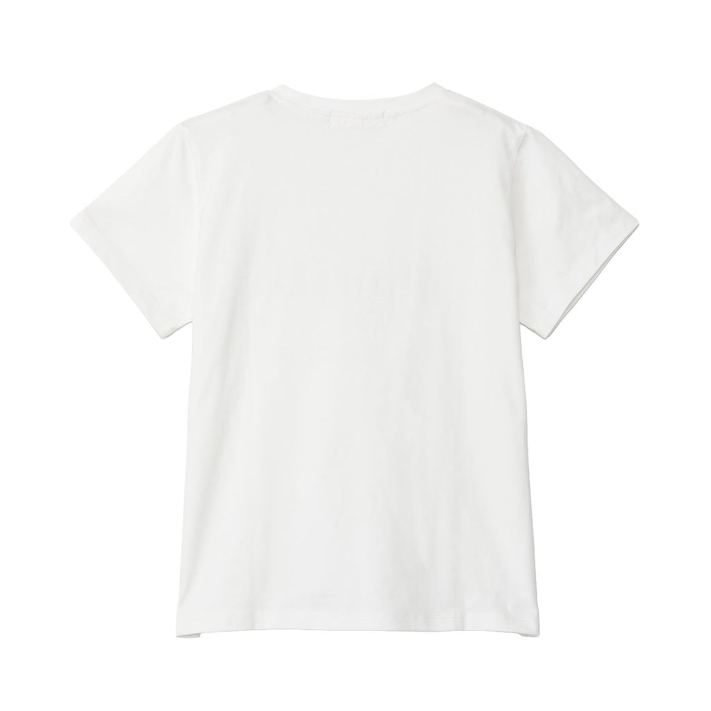 Lil ala mode Tシャツ Bloom ムース ホワイト