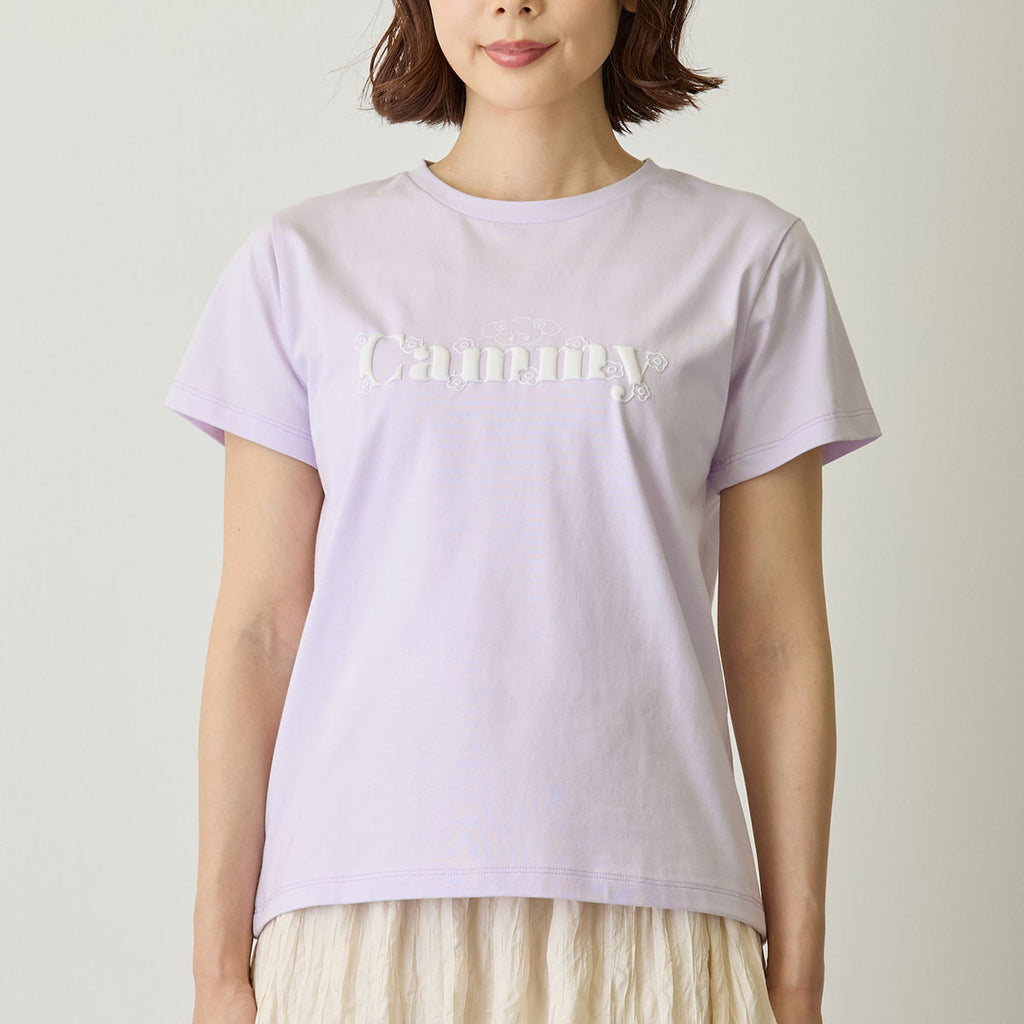Lil ala mode Tシャツ Bloom キャミー ラベンダー