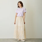 Lil ala mode Tシャツ Bloom キャミー ラベンダー