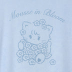 Lil ala mode ルームロングワンピース Bloom ムース ブルー