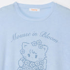 Lil ala mode ルームロングワンピース Bloom ムース ブルー