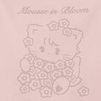 Lil ala mode カップ付きタンクトップ Bloom ムース ピンク