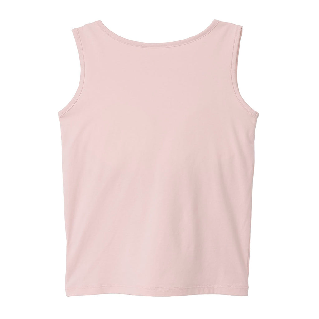 Lil ala mode カップ付きタンクトップ Bloom ムース ピンク