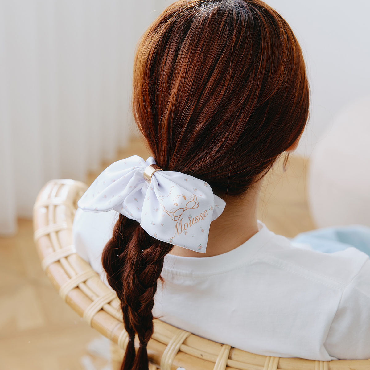 Lil ala mode シュシュ Bloom ムース ホワイト – Lil ala mode store