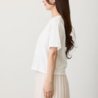 Lil ala mode Tシャツ RIBBON MOUSSE ホワイト