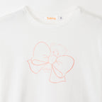 Lil ala mode Tシャツ RIBBON MOUSSE ホワイト