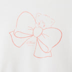 Lil ala mode Tシャツ RIBBON MOUSSE ホワイト