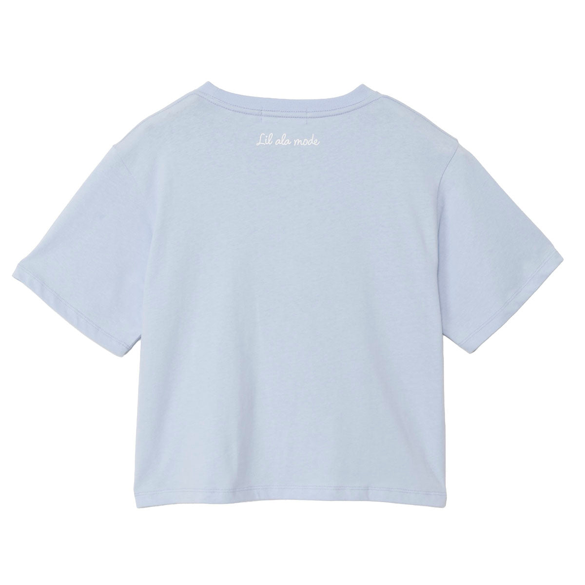 Lil ala mode Tシャツ RACE FRAME ブルー
