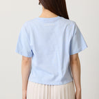 Lil ala mode Tシャツ RACE FRAME ブルー