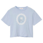 Lil ala mode Tシャツ RACE FRAME ブルー