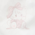 Lil ala mode メッシュバッグ ムース ホワイト