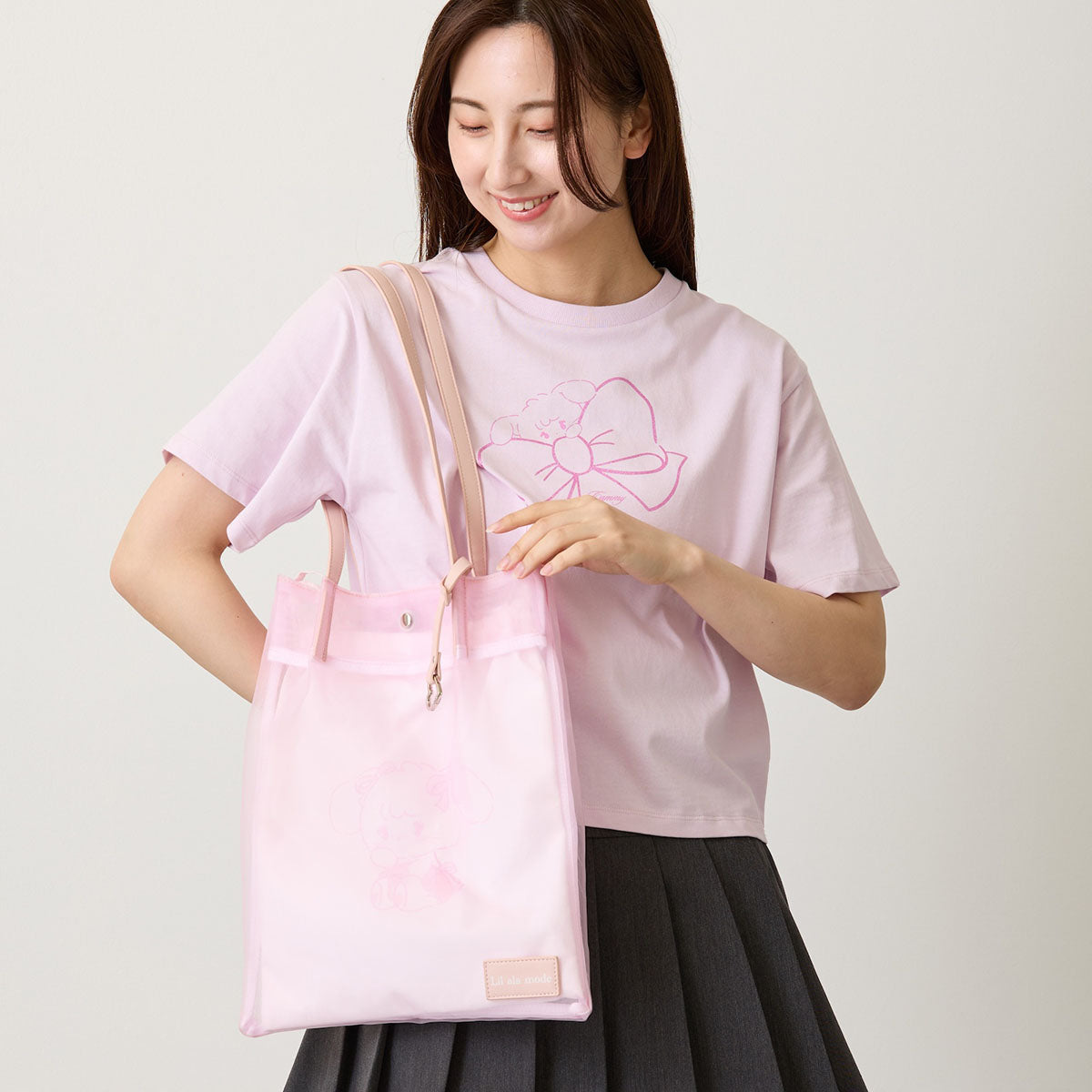 Lil ala mode メッシュバッグ キャミー ピンク – Lil ala mode store