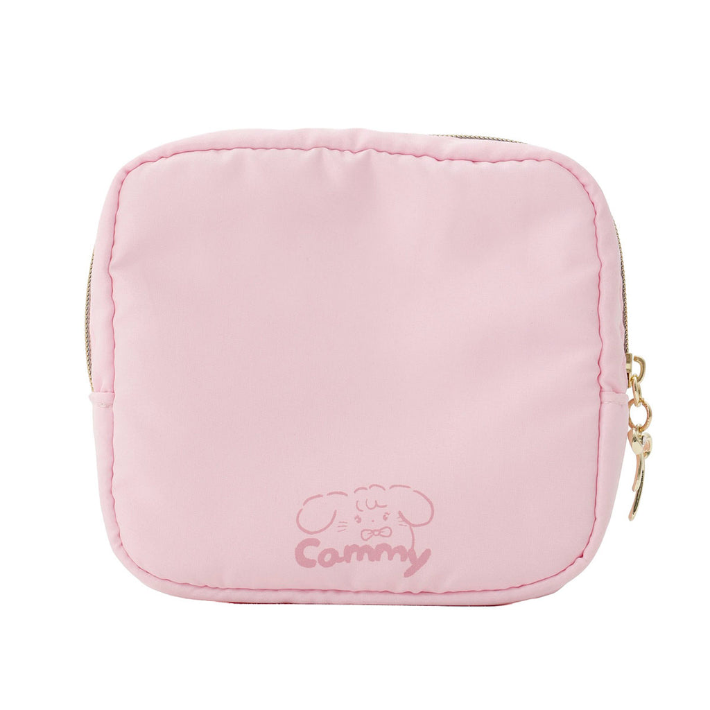 Lil ala mode ぷっくりアップリケポーチ CAMMY ピンク