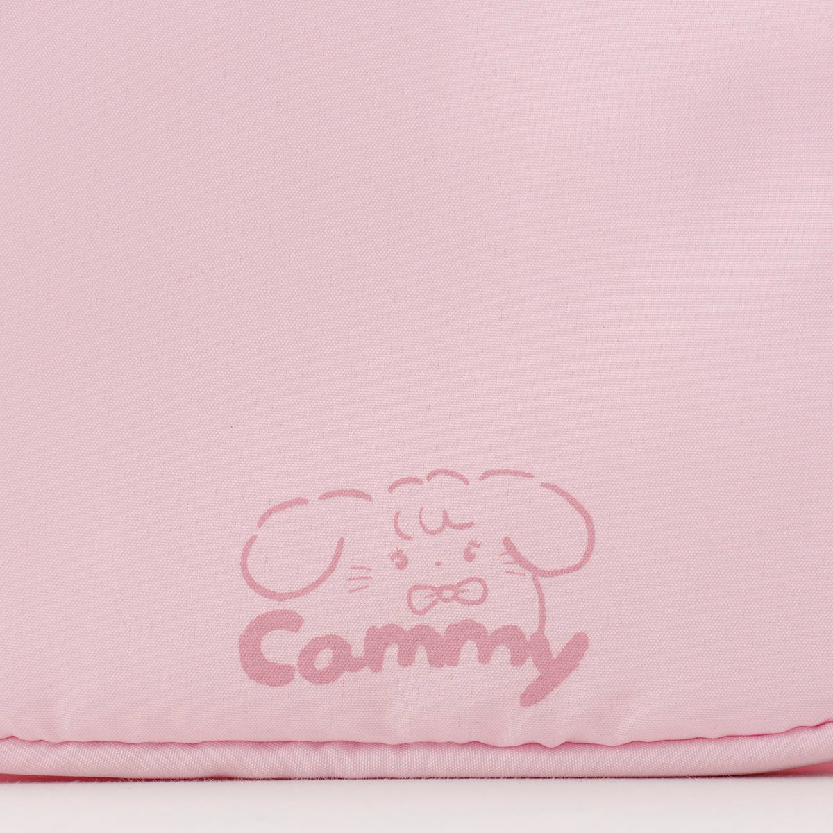 Lil ala mode ぷっくりアップリケポーチ CAMMY ピンク