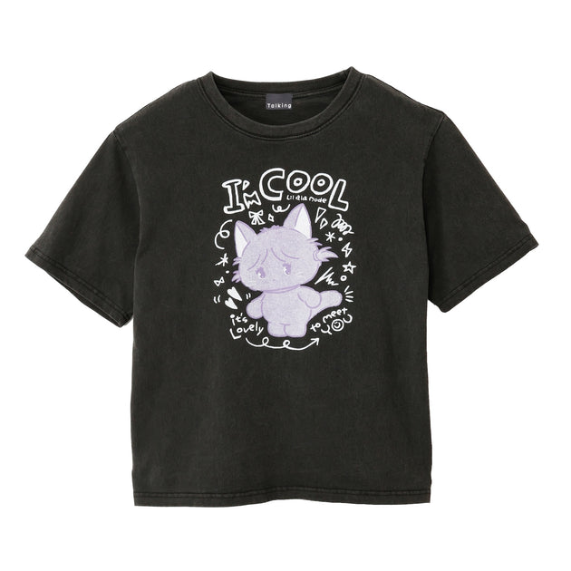 Lil ala mode Tシャツ I'm COOL ブラック – Lil ala mode store