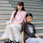 Lil ala mode Tシャツ I'm MOUSSE ピンク