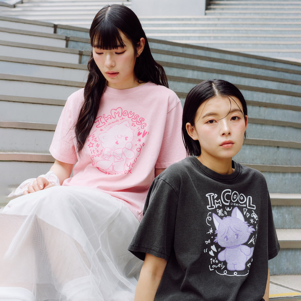 Lil ala mode Tシャツ I'm COOL ブラック