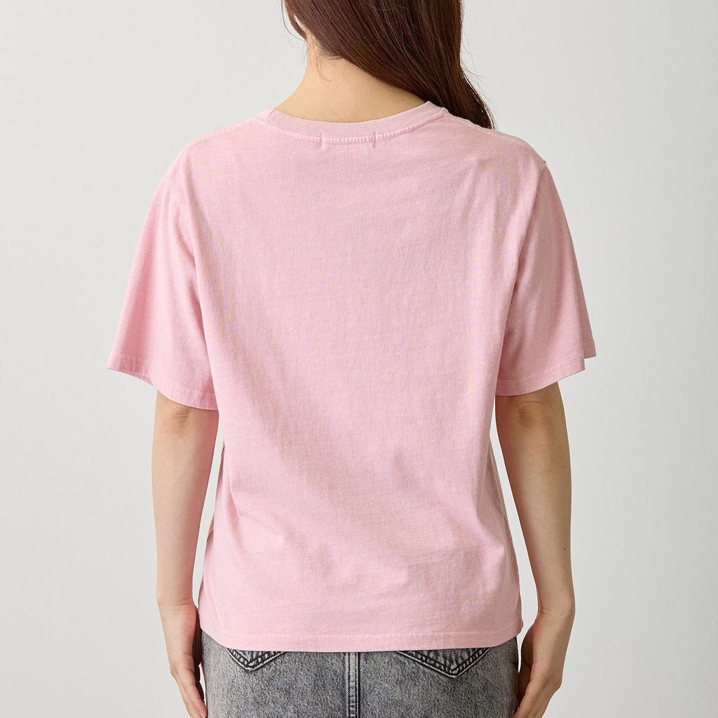 Lil ala mode Tシャツ I'm MOUSSE ピンク