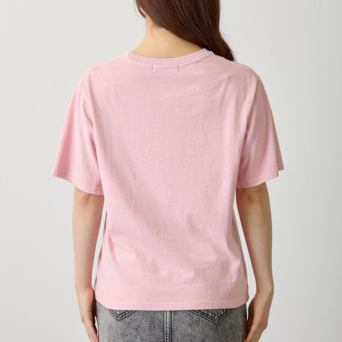 Lil ala mode Tシャツ I'm MOUSSE ピンク