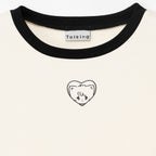Lil ala mode 長袖Tシャツ ムース ホワイト