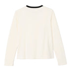 Lil ala mode 長袖Tシャツ ムース ホワイト