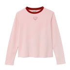 Lil ala mode 長袖Tシャツ キャミー ピンク