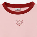 Lil ala mode 長袖Tシャツ キャミー ピンク