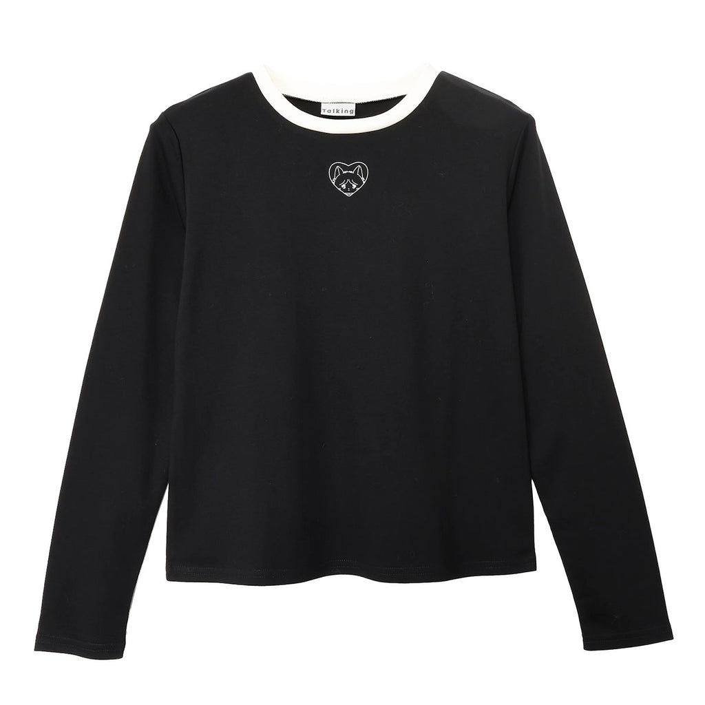 Lil ala mode 長袖Tシャツ クール ブラック