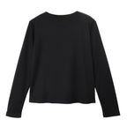 Lil ala mode 長袖Tシャツ クール ブラック