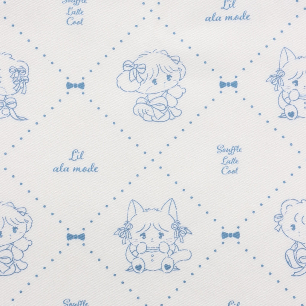 Lil ala mode エプロン Mint Ribbon ミント
