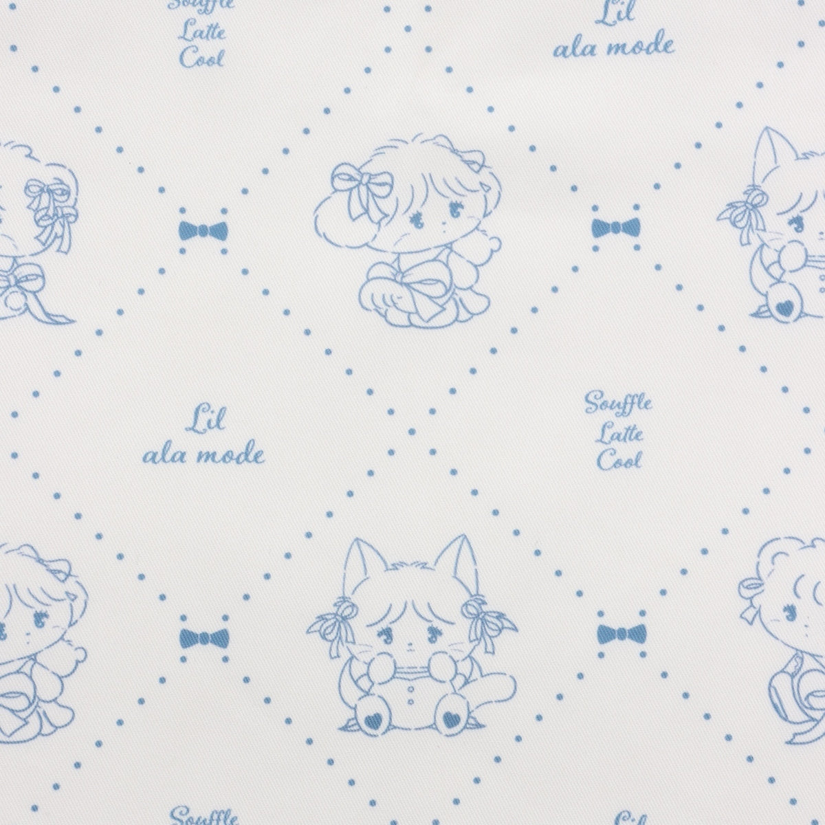 Lil ala mode エプロン Mint Ribbon ミント