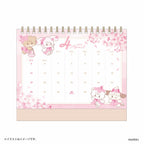 Lil ala mode 2026年4月始まり卓上カレンダー（ミニシール付き）