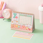 Lil ala mode 2026年4月始まり卓上カレンダー（ミニシール付き）