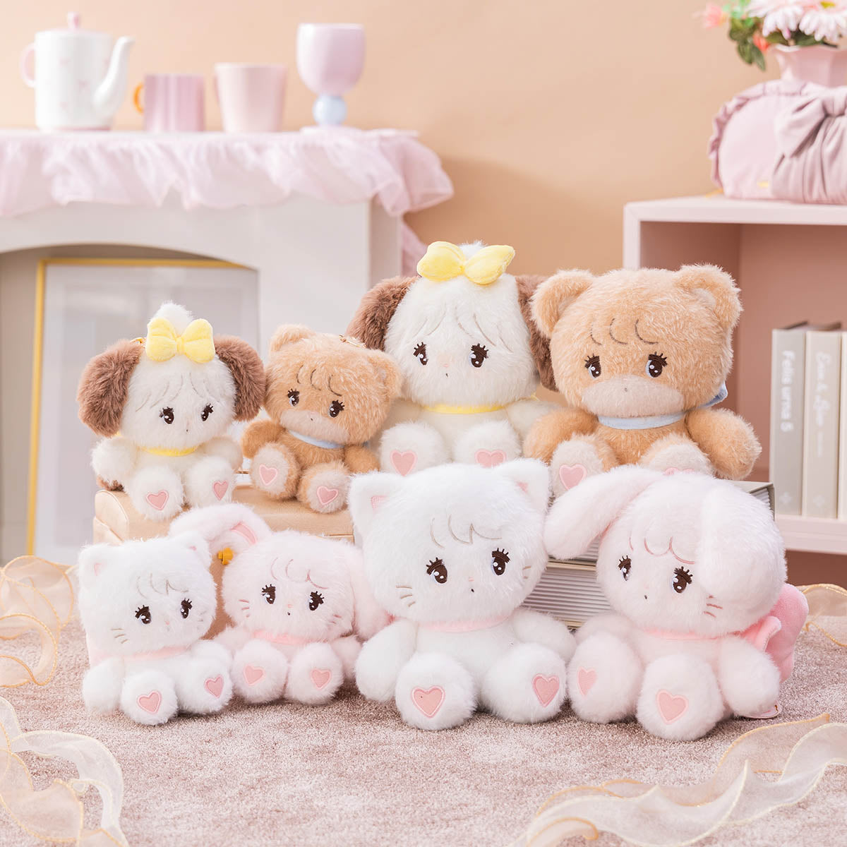 Lil ala mode おすわりキーチェーンマスコット（ラテ） – Lil ala mode