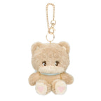 Lil ala mode おすわりキーチェーンマスコット（ラテ）