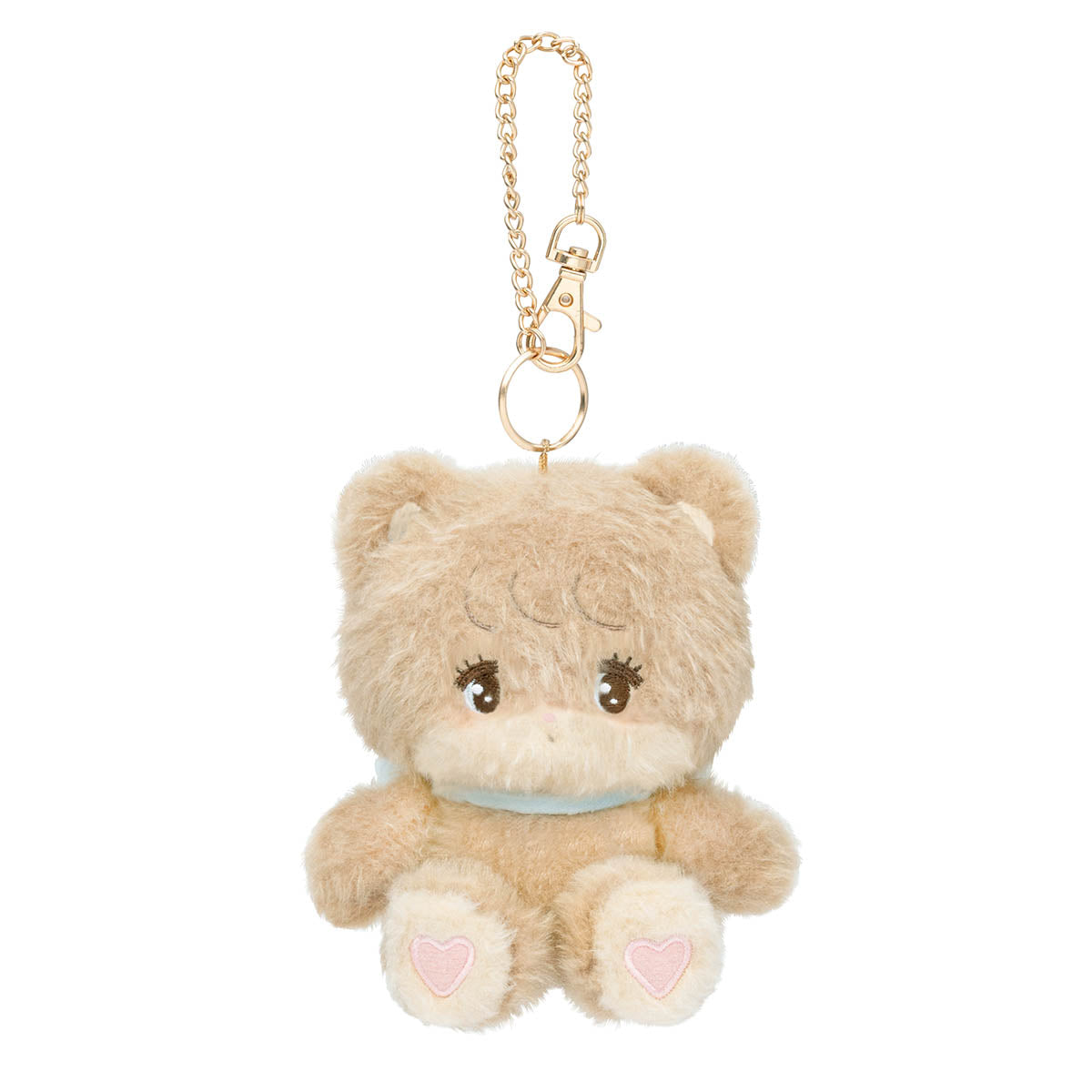 Lil ala mode おすわりキーチェーンマスコット（ラテ）