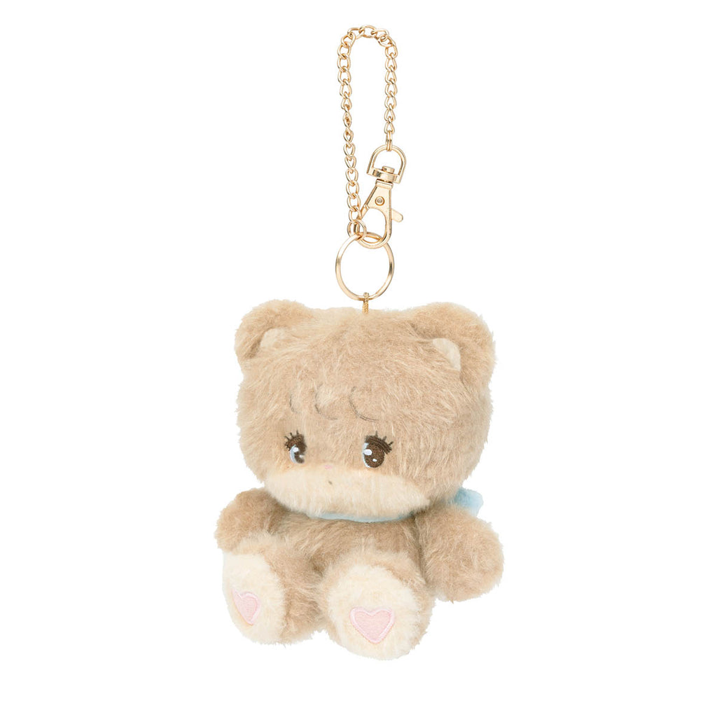 Lil ala mode おすわりキーチェーンマスコット（ラテ）